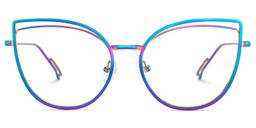 Spivey Iridescent Cat eye Glasses1