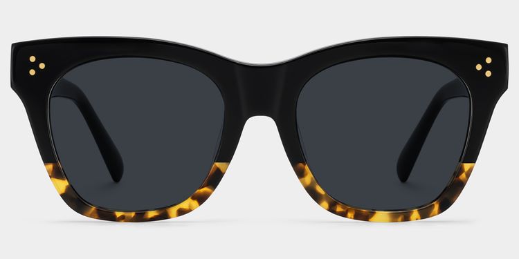 Tandy Tortoise Square Sunglasses