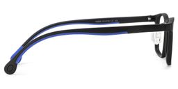 Sunny Rectangle Black Glasses3