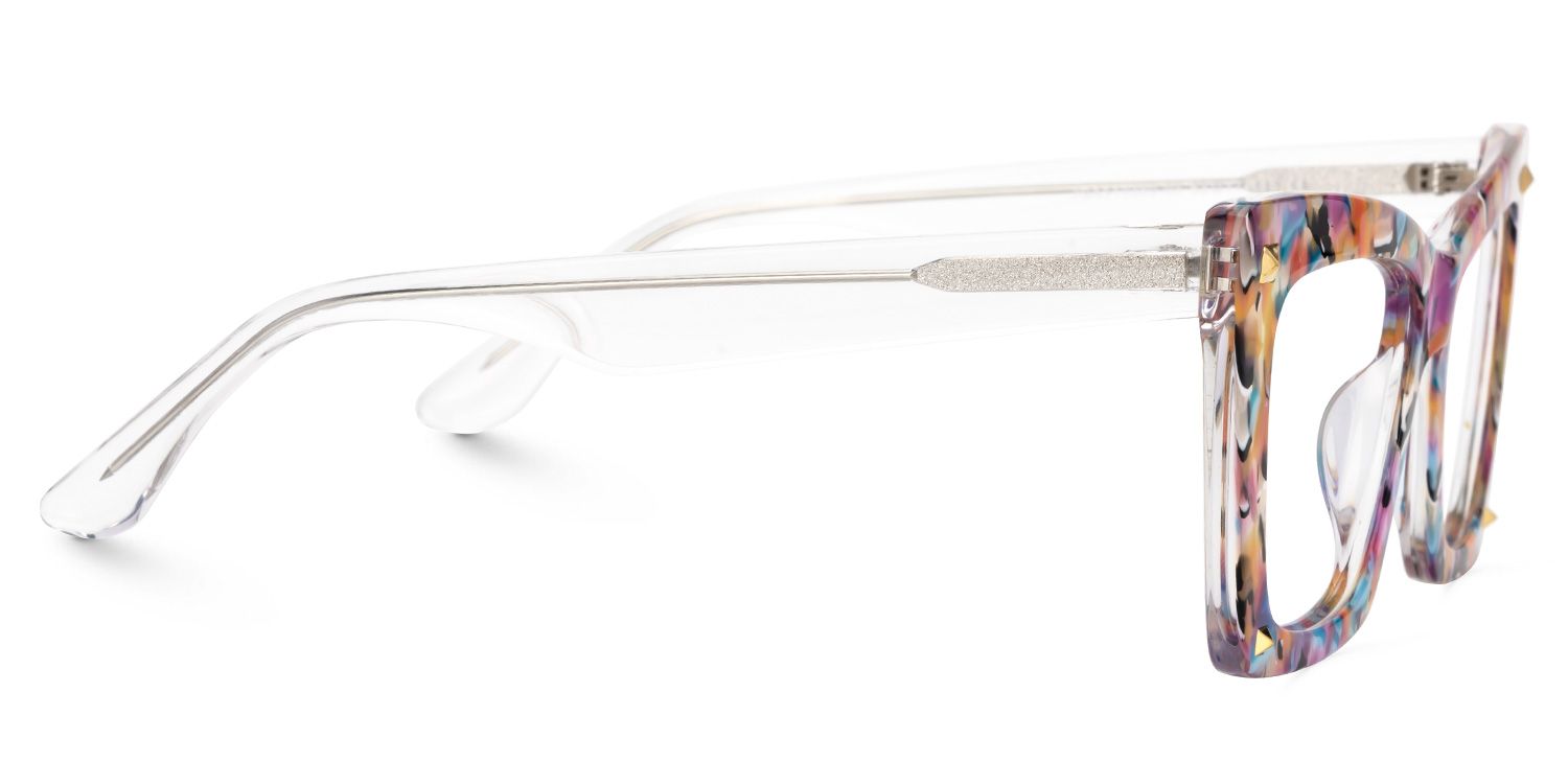 Goolsby Designer Eyeglasses in Rectangle Tortoise Frame2