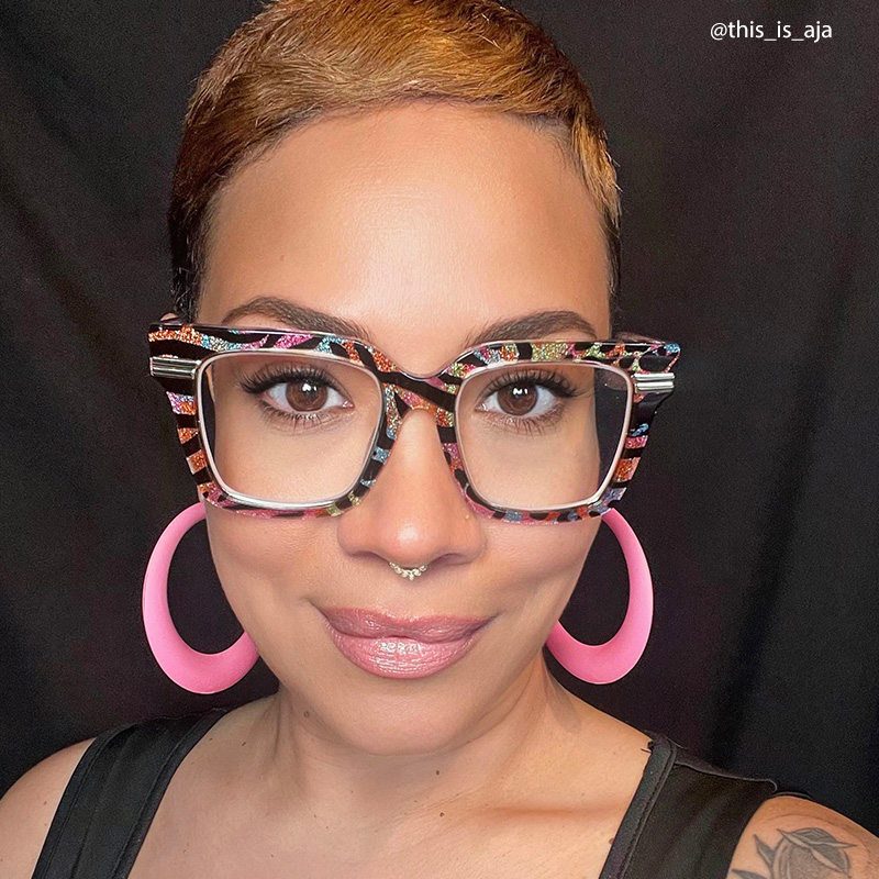 Taylor Square Havana Leopard Print Glasses for Females5