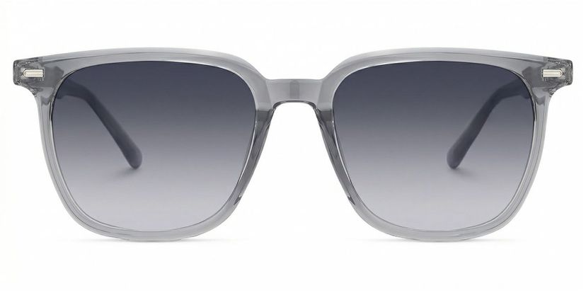 Eliza Grey Square Sunglasses