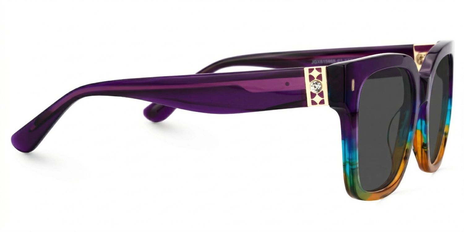 Scicluna Multicolor Frame Sunglasses with Square Style | ZEELOOL CA2
