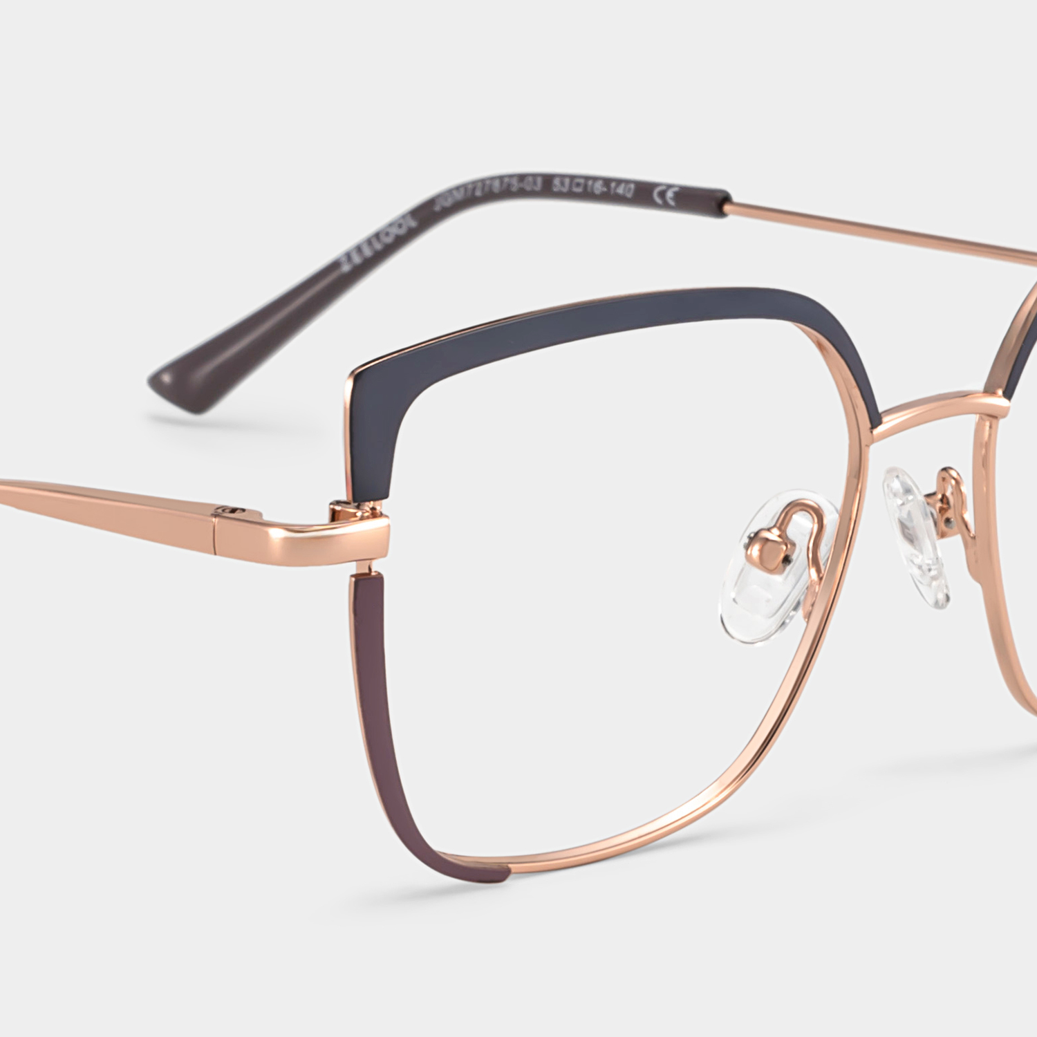 Grasso Square Two-Tone Glasses4