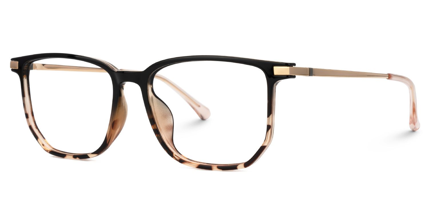 Fezell Tortoise Thin Frame Eyeglasses | ZEELOOL Canada1