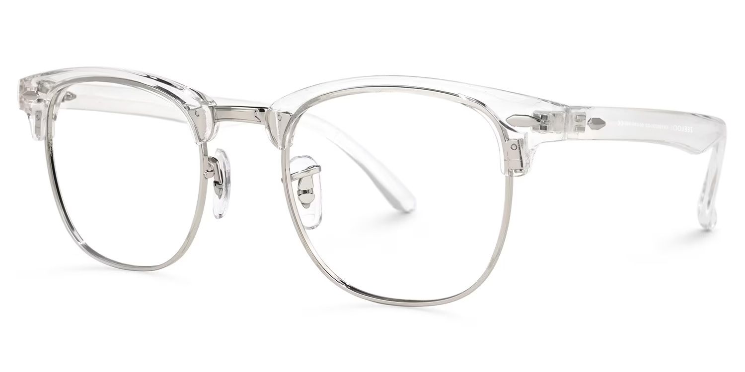 Hacker Browline Clear Glasses | ZEELOOL Canada1