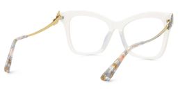 Elida White Butterfly Glasses4