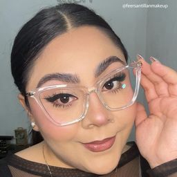 Hilary Butterfly Clear Glasses11