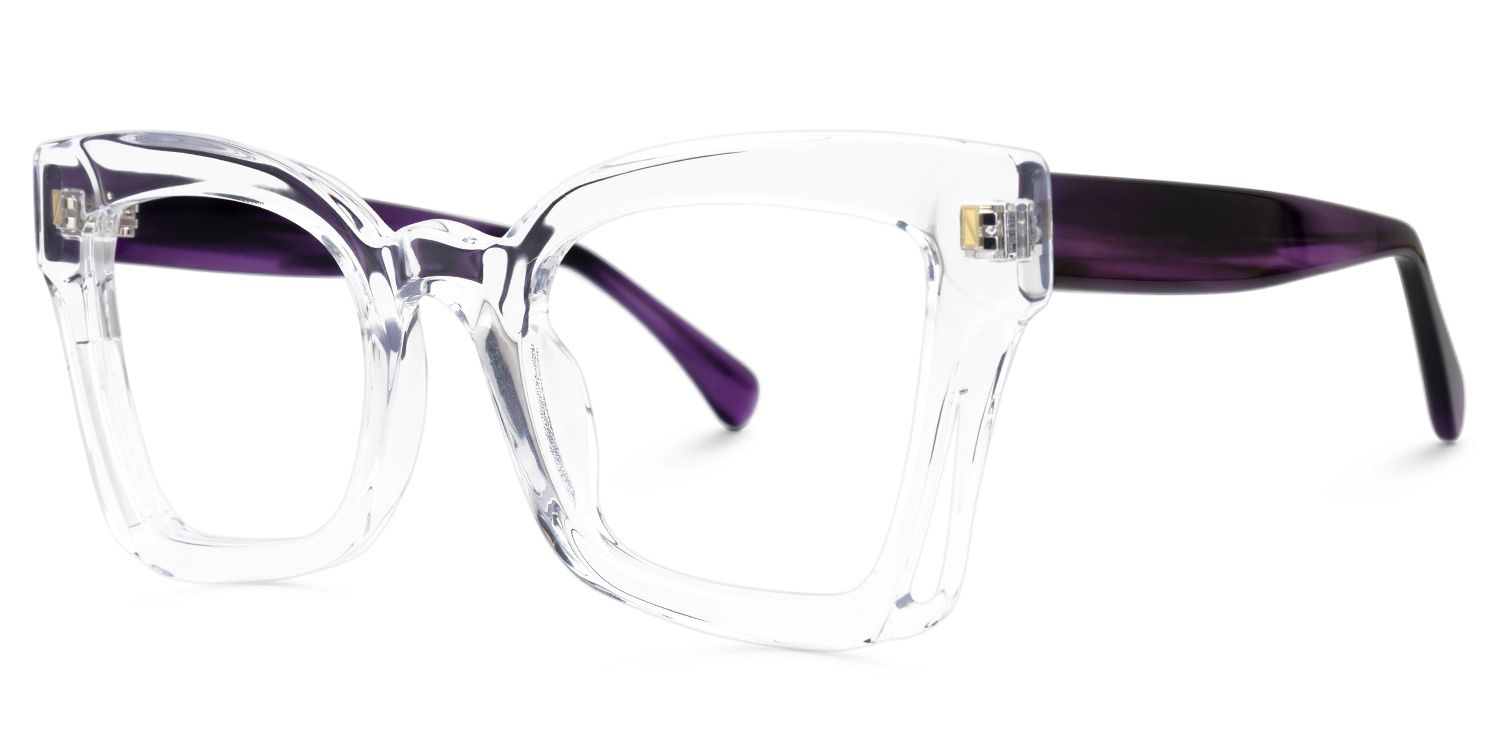 Dayana Square Clear Glasses1