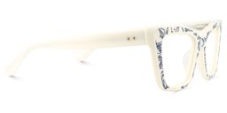 Mcnatt Cateye Blue Floral Glasses4