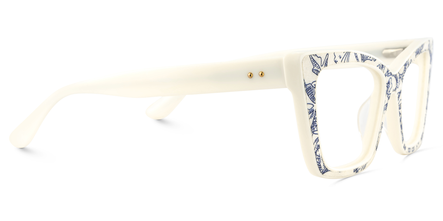 Mcnatt Cateye Blue Floral Glasses4