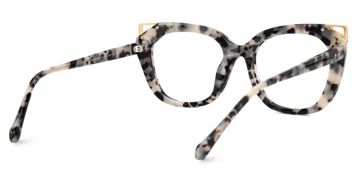 Hellena Cateye Tortoise Shell Eyeglasses Frames for Ladies | ZEELOOL Canada3