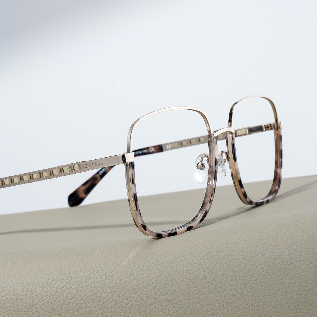 Perfecta Women's Big Square Glasses Frames | Zeelool4