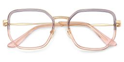 Levi Geometric Grey Pink Glasses2