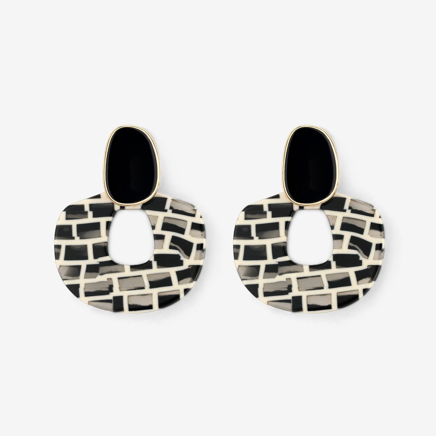 Earrings Accessories For Glasses in Black Color1