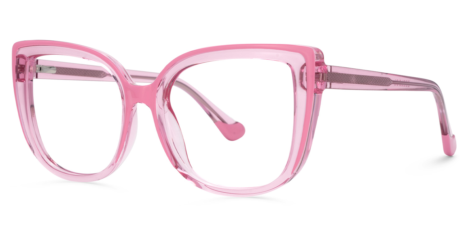 Fenn Cateye Pink Glasses2