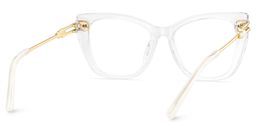 Victor Cat eye Clear Glasses6