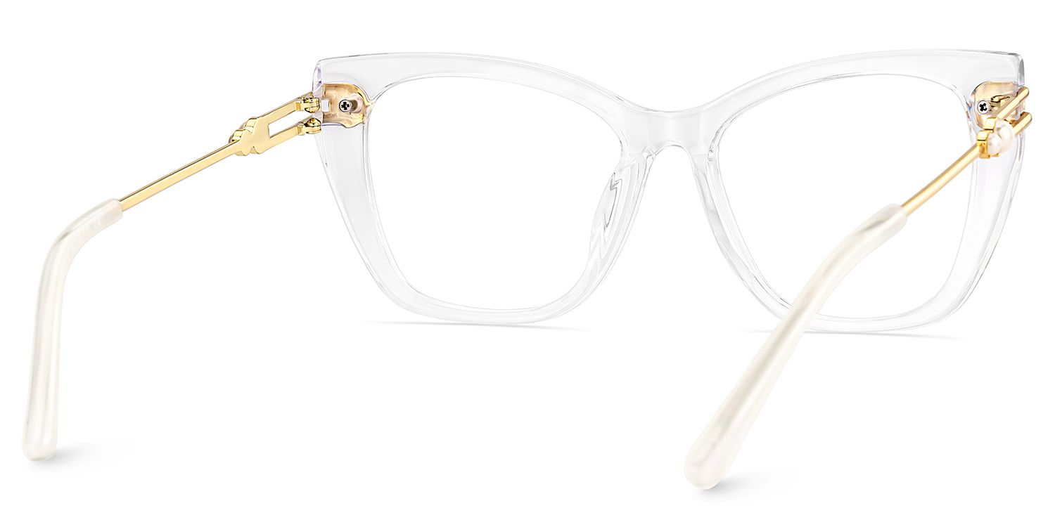 Victor Eyeglasses in Cat eye Crystal Frame | ZEELOOL Canada6