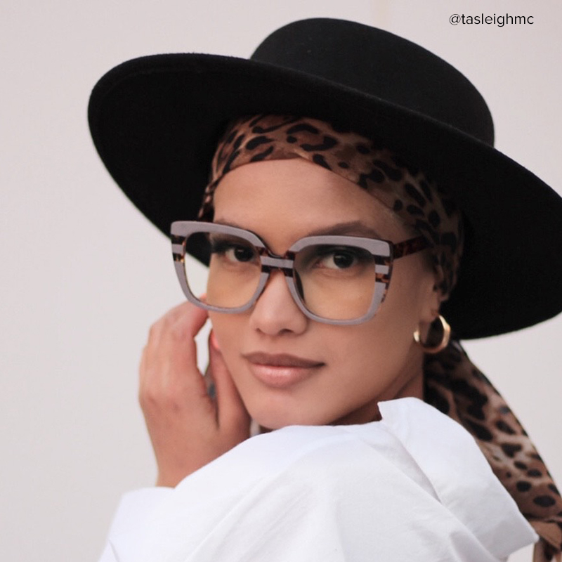 Brenda Square Mauve Glasses12