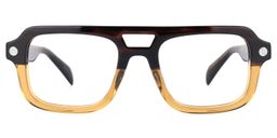 Ismail Aviator Two-Tone Glasses0