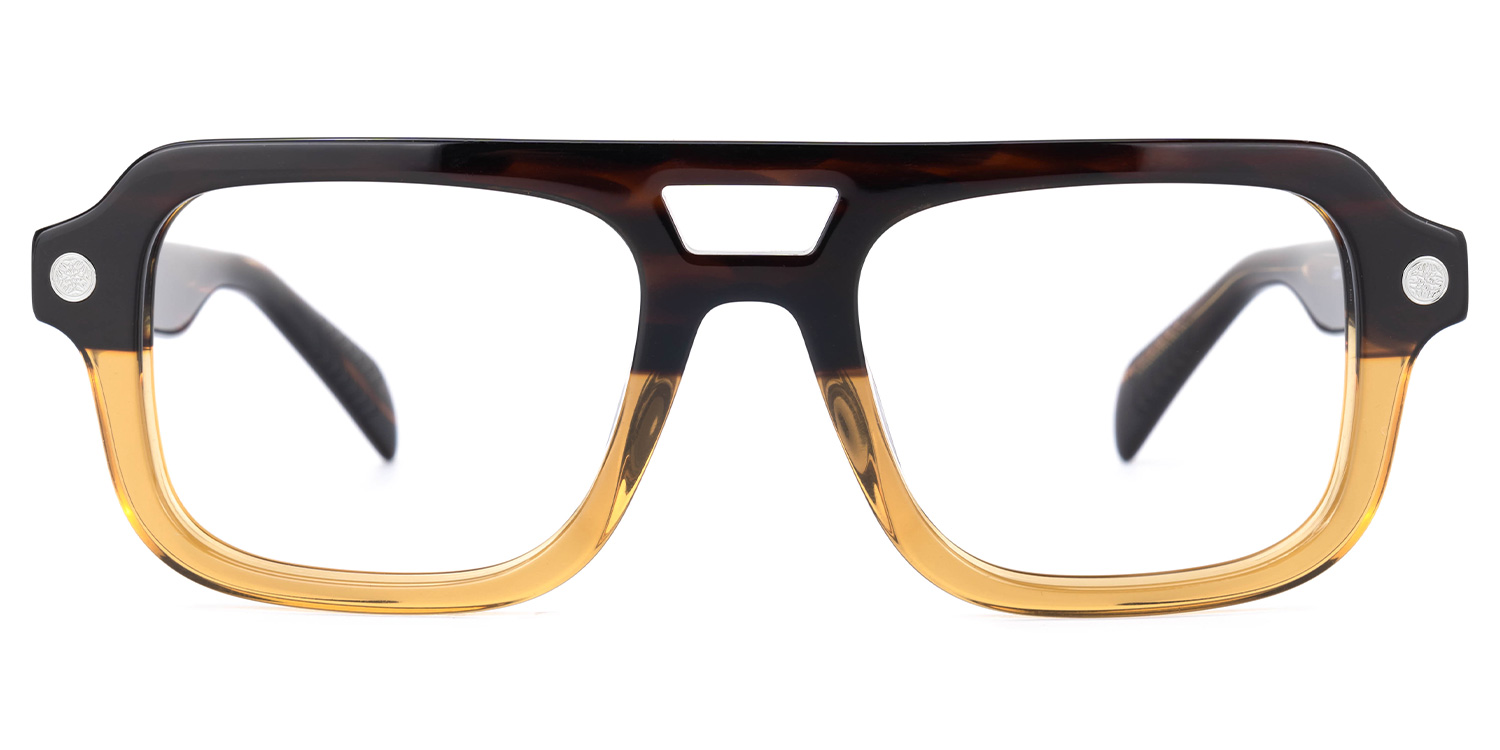Acetate Ismail Eyeglasses, Ismail Aviator Glasses -Zeelool Glasses0