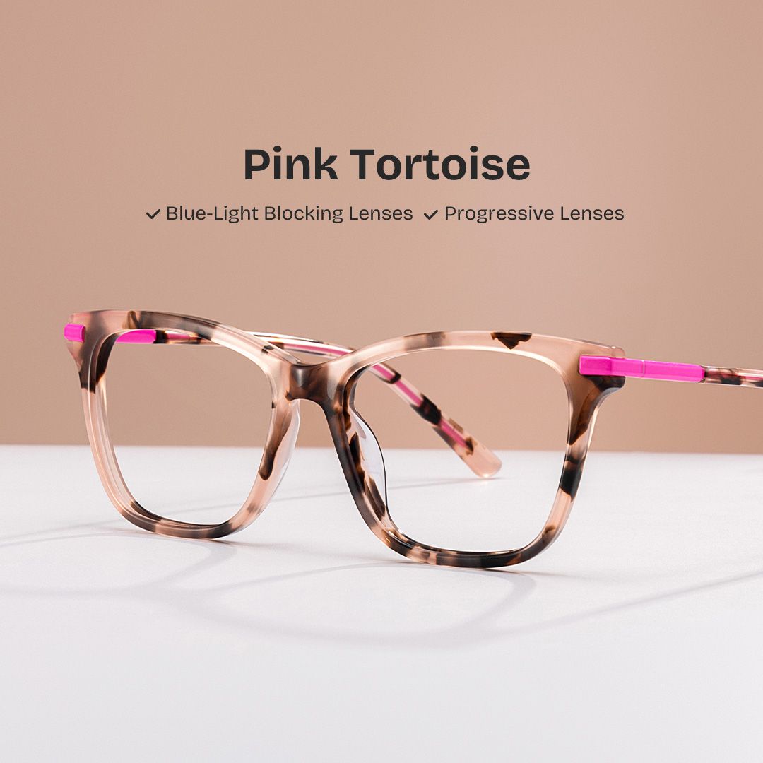 Eliot Rectangle Eyewear with Tortoise0