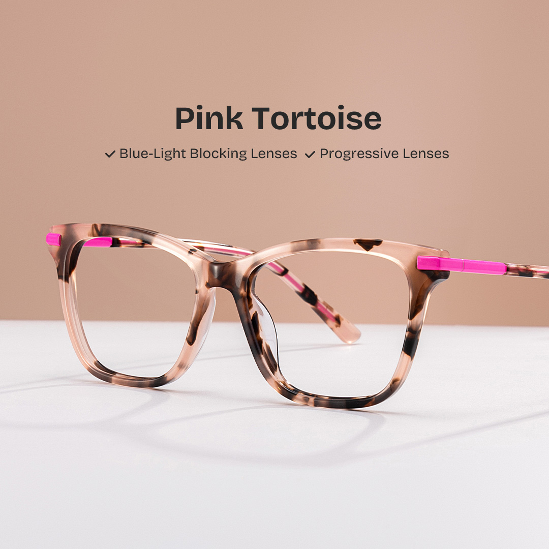 Eliot Rectangle Tortoise Glasses0