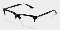 Harper Two-tone Rectangle Glasses2