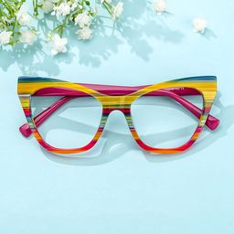 Gallant Multicolor Cat eye Glasses6