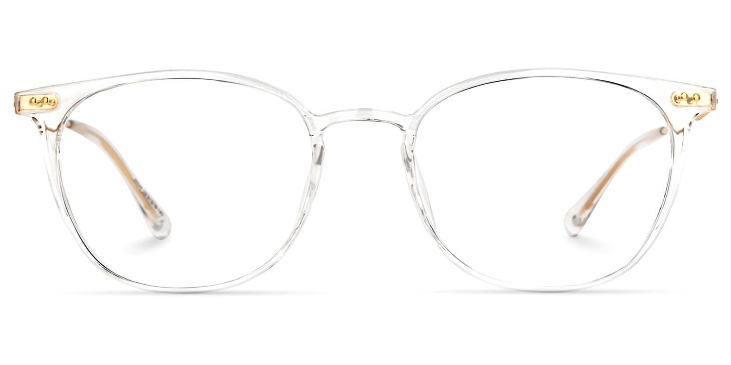 Vilanova Round Clear Glasses | ZEELOOL Canada0