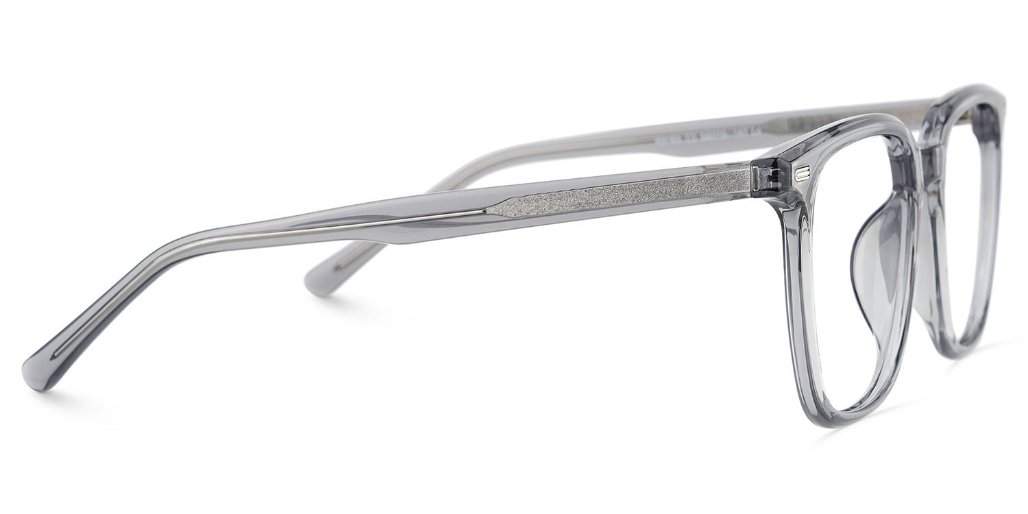 Square Grey Eyeglasses Jude TR-90 Frame Glasses4