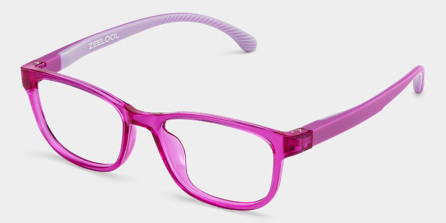 Robin Rectangle Pink Glasses2