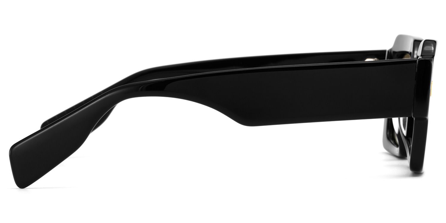 Bobbee Black Frame Sunglasses with Square Style | ZEELOOL CA3
