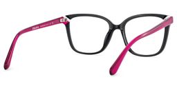 Nolan Square Black Glasses6