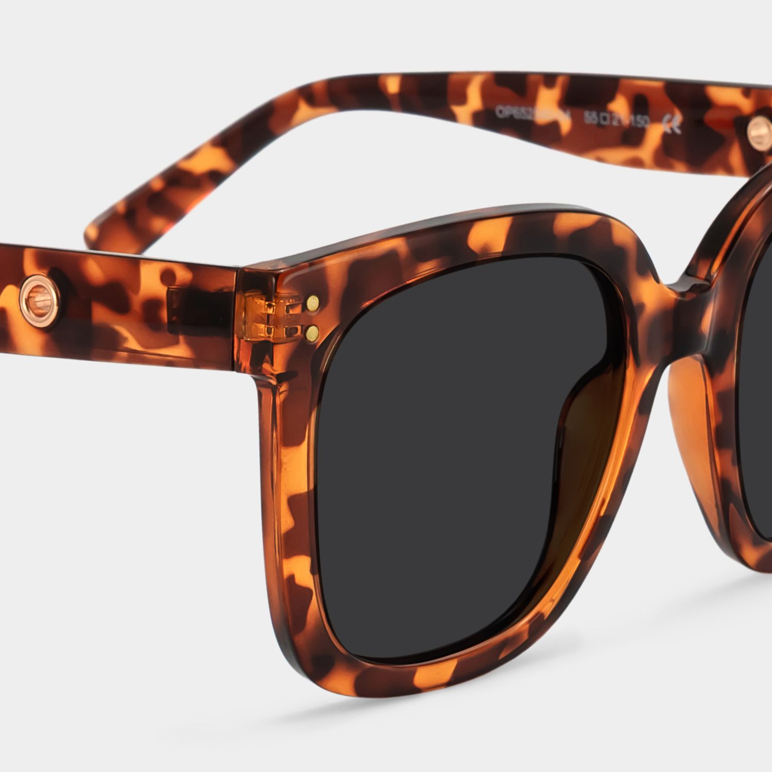 Ebony Tortoise Sunglasses and Square Sunglasses Frames4