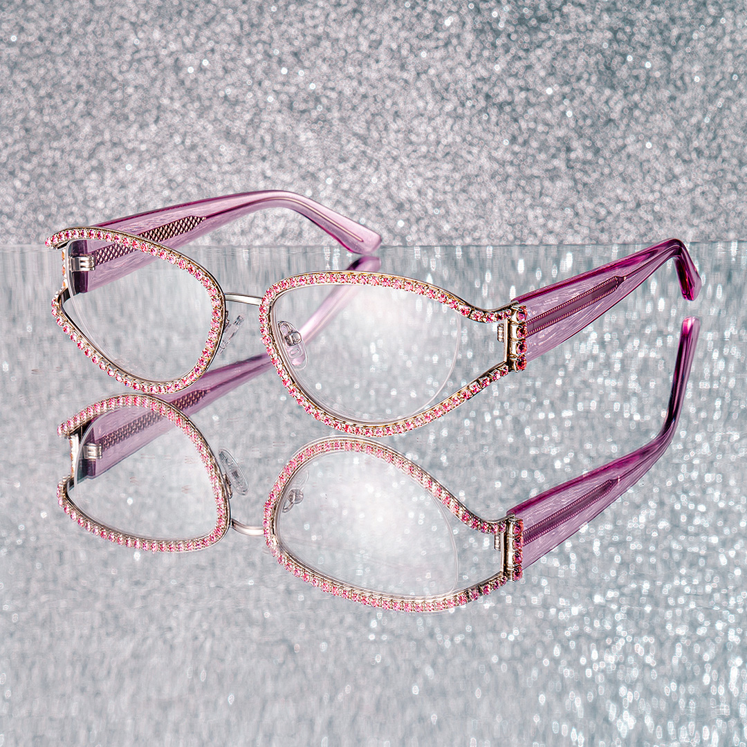 Star Cateye Iridescent Glasses