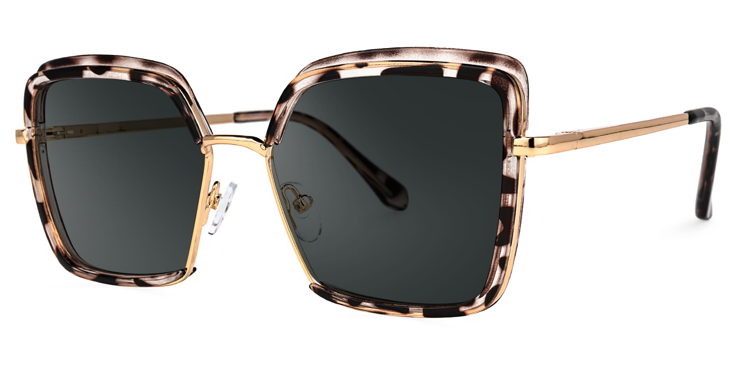 Cordaro Square Clear Tortoise Shell Glasses