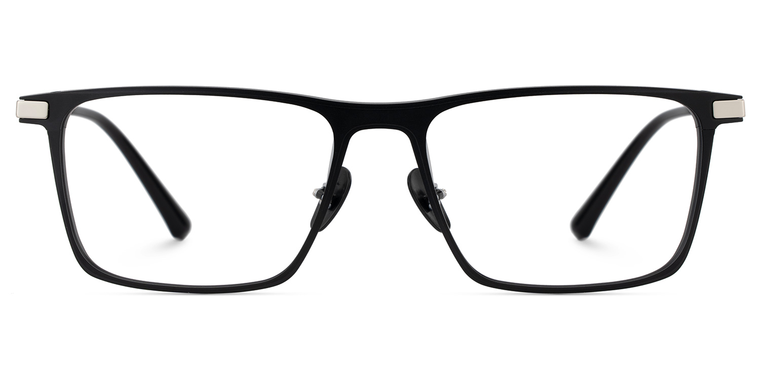 Titanium Eyeglasses for Men in Black Color1