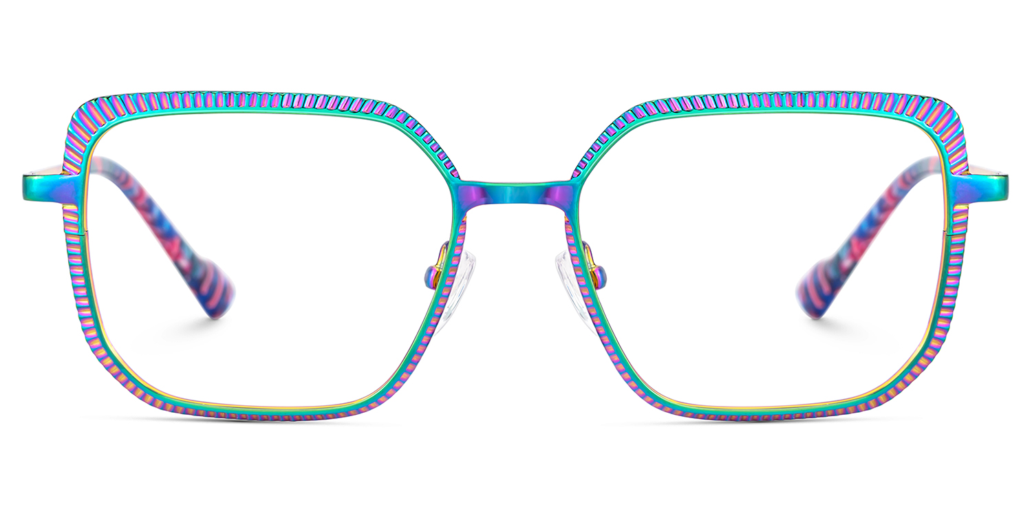 Maverick Square Multicolor Glasses1