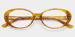 Lennon Tortoise Oval Glasses1