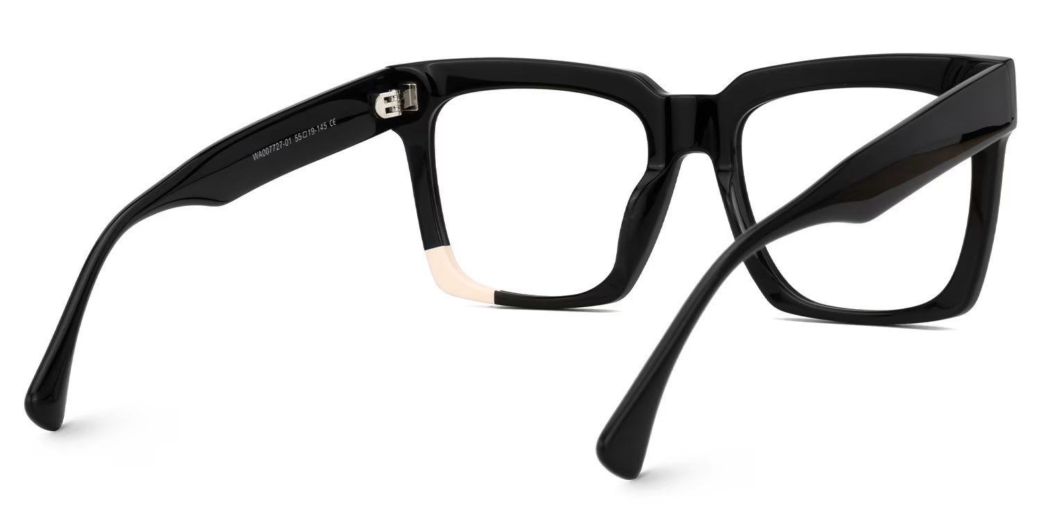 Barrios Square Black Glasses | ZEELOOL Canada4