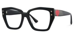 Jemia Butterfly Black Glasses3