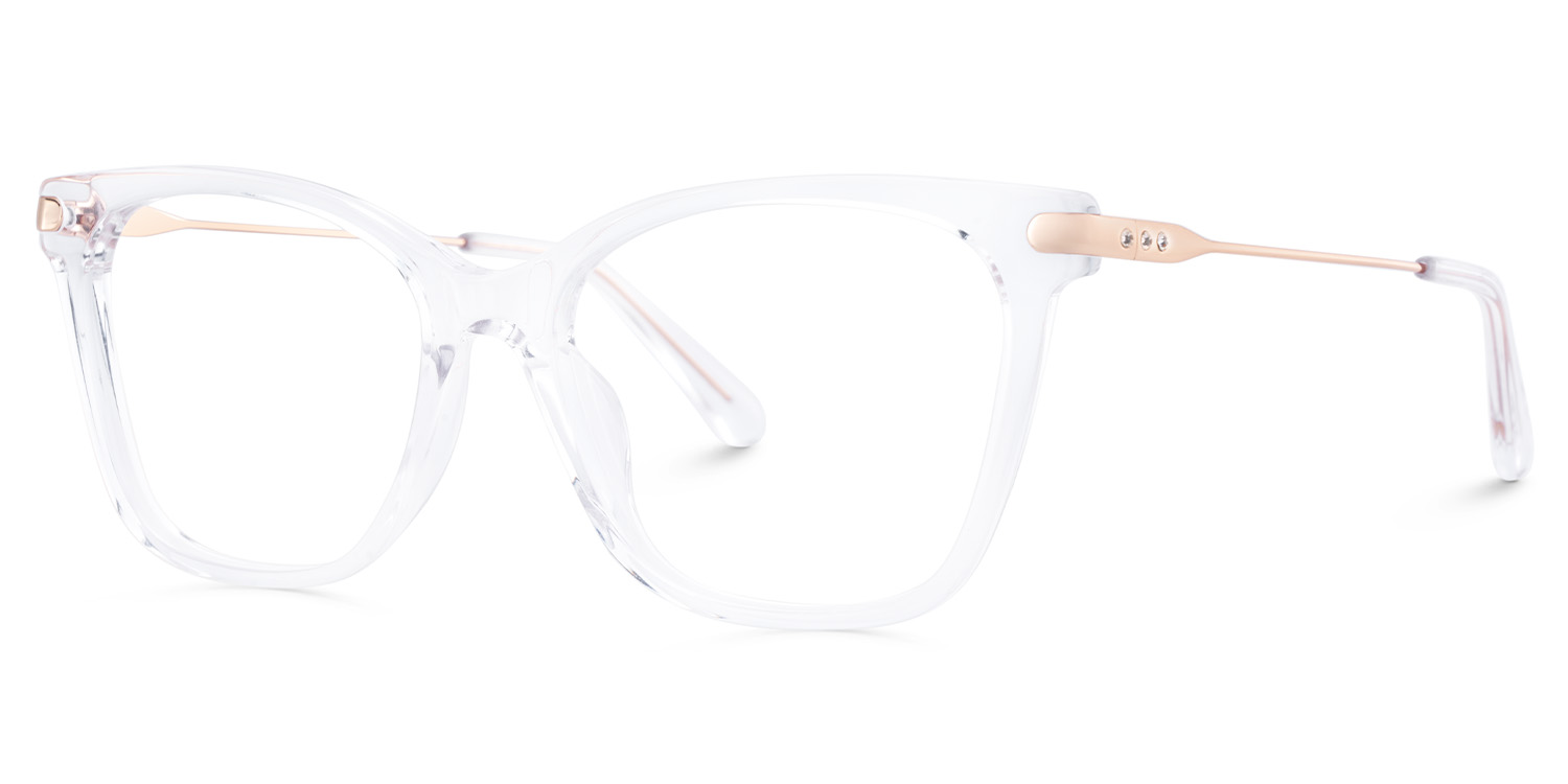 Crystal Frame Eyeglasses, Butterfly Glasses3