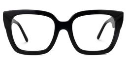 Rainna Square Black Glasses1