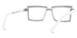 Zephyr Rectangle Black Glasses5