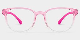 Dale  Round Pink Glasses0