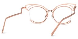 Murphy Pink Cat eye Glasses3