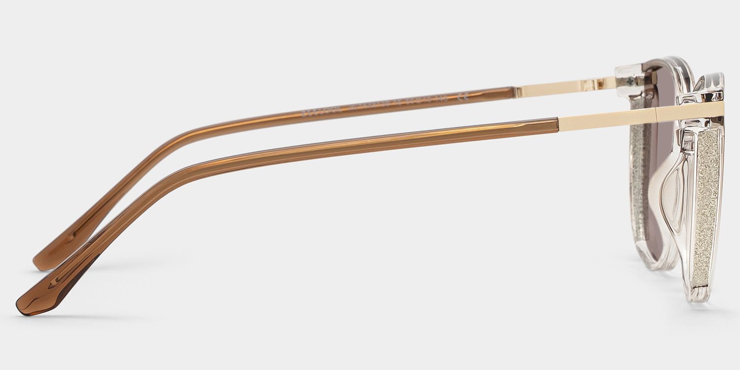 Rodz Square Brown Eyeglasses and Thin Frames Glasses3