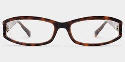 Willow Tortoise Rectangle Glasses2