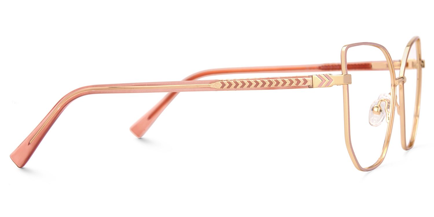 Matte Geometric Sabita Glasses with Full-Frame | ZEELOOL Canada2